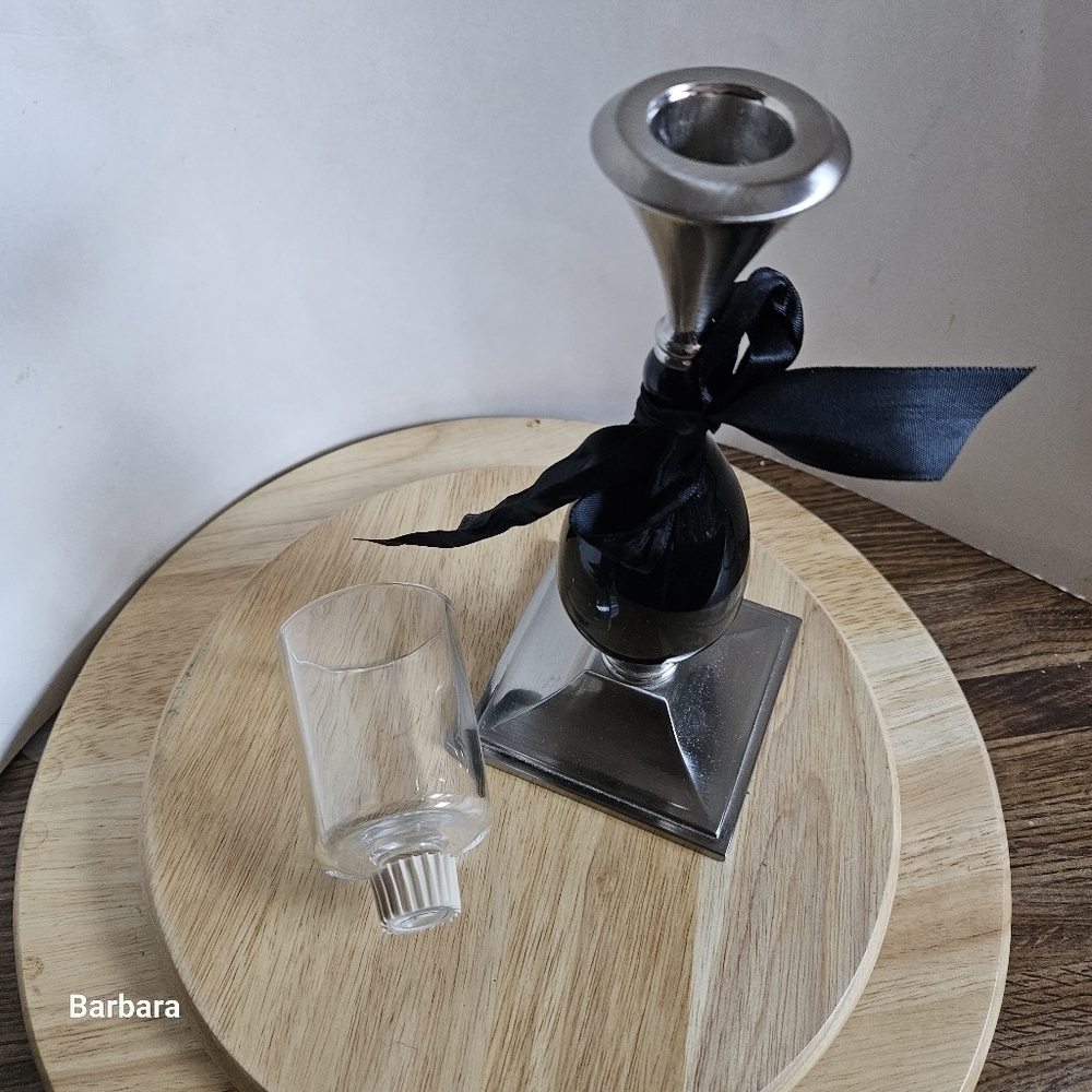 Retired Audrey Candle & Tealight Lamp Holder